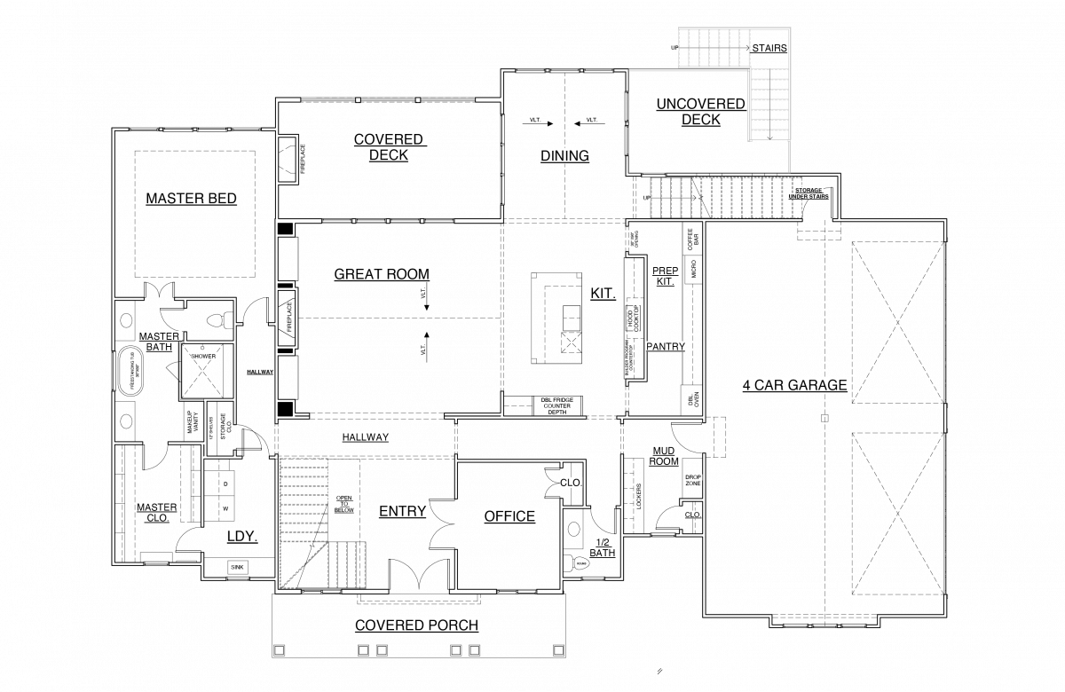Feedback on first floor master plan for new build? r/floorplan